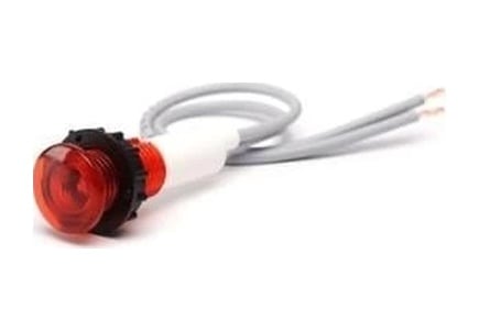 Ender Kırmızı 10mm Sinyal Lambası Kablolu 10q 220v