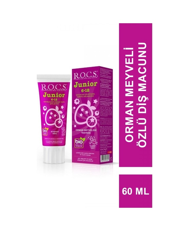 .junior Diş Macunu 6-12 Yaş 60 Ml Orman Meyveleri