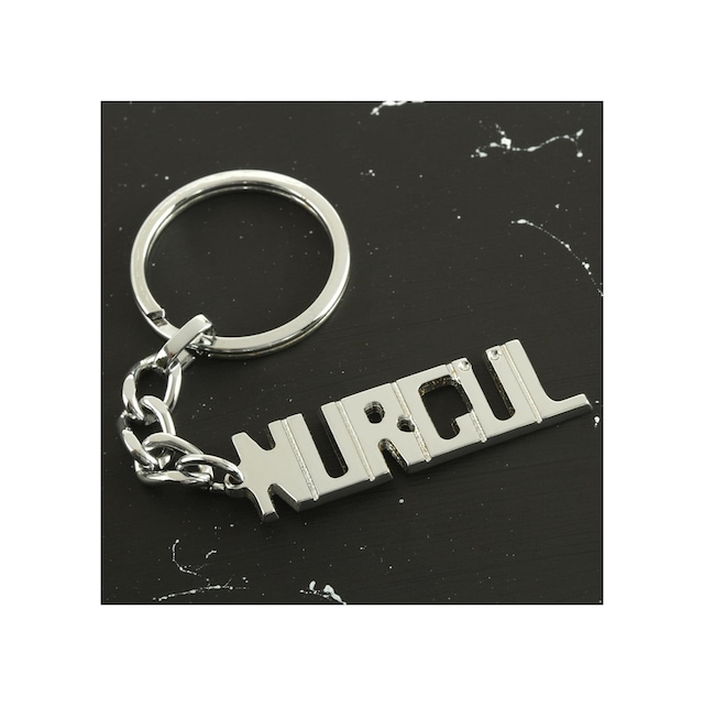 Nurgül - 264 - - Spt-gld - İsimli Anahtarlık Çok Renkli