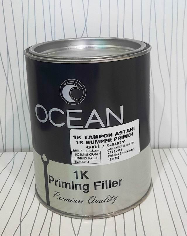 Sintaş Ocean 1K Plastik Yüzey Astarı Gri 1Litre