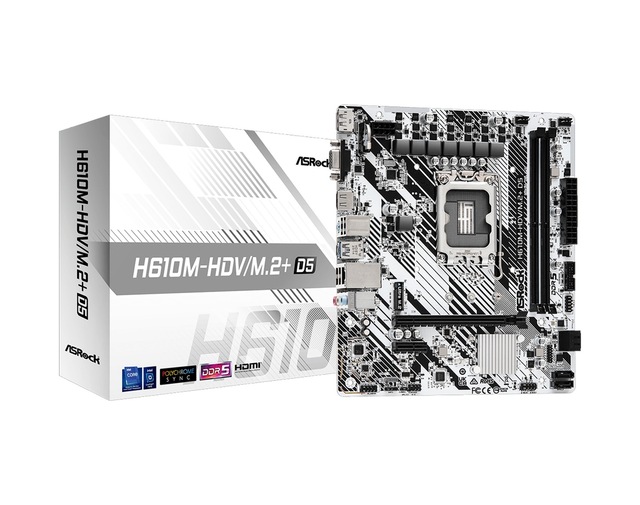 ASRock H610m-hdv M.2+ D5