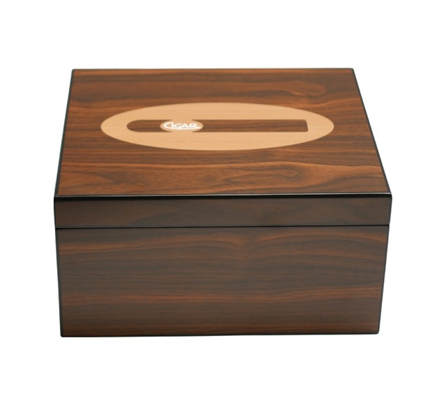 Premiumquality Polermo Kahverengi Sedir Humidor Puro Kutusu 00000tr9639