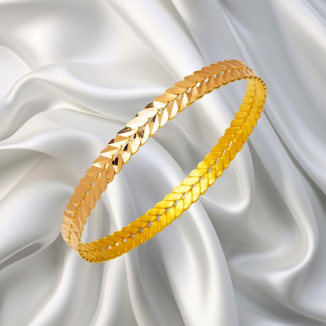 Leva Gold 22 Ayar Başak Bilezik 20 Gr