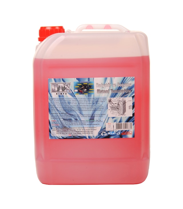 Solventli Radyatör Temizleyici Yağ Sök. 5 L Radiator Cleaner And Conditio