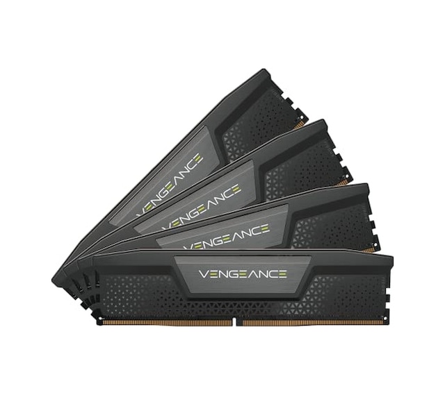 Corsair Vengeance 64GB 4x16GB DDR5 6000MHz CL36 Intel XMP iCUE Black CMK64GX5M4B6000C36