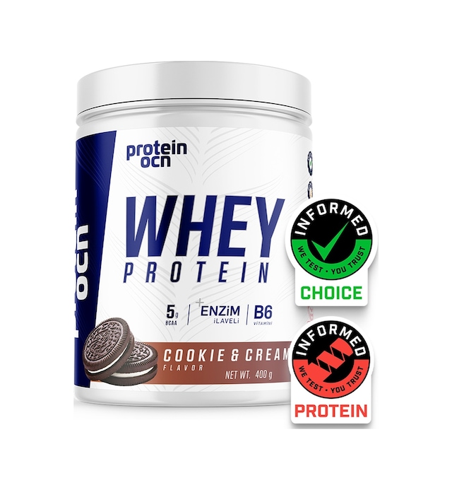 Proteinocean WHEY PROTEİN Cookie & Cream - 400g - 16 servis