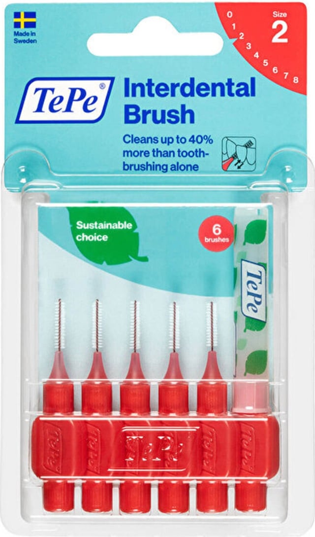 Arayüz Fırçası Blister 0.5 Mm Kırmızı 6'lı