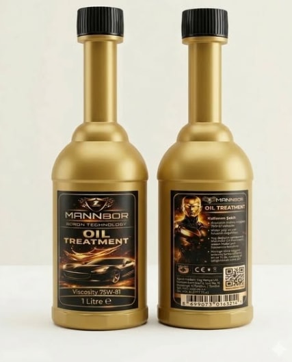 Mannbor Mann Bor New Nano Teknoloji Gold Bor Elmas Motor Yağ Katkısı 250 Ml