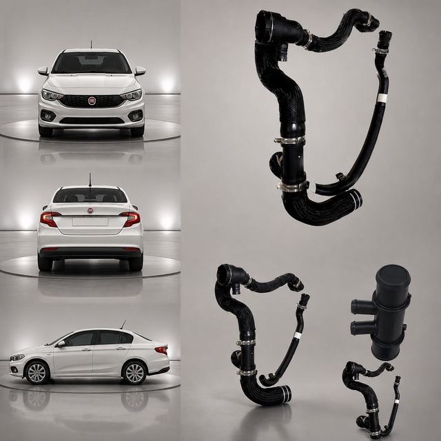 Fiat Egea 2016-2026 Type 356 1.6 Multijet Dct Radyatör Alt Hortumu Çift Çıkışlı Rekoru