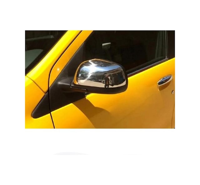 Dacia Lodgy Uyumlu 2012 Ve Üzeri Krom Ayna Kapağı 2 Parça Paslanmaz Çelik