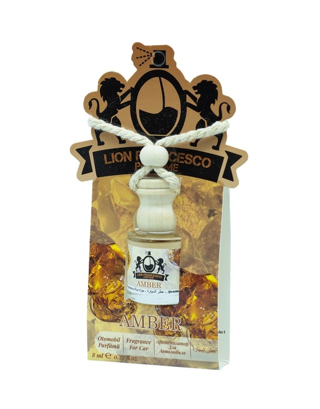 Lion Francesco Auto Fragrance Amber 8ML