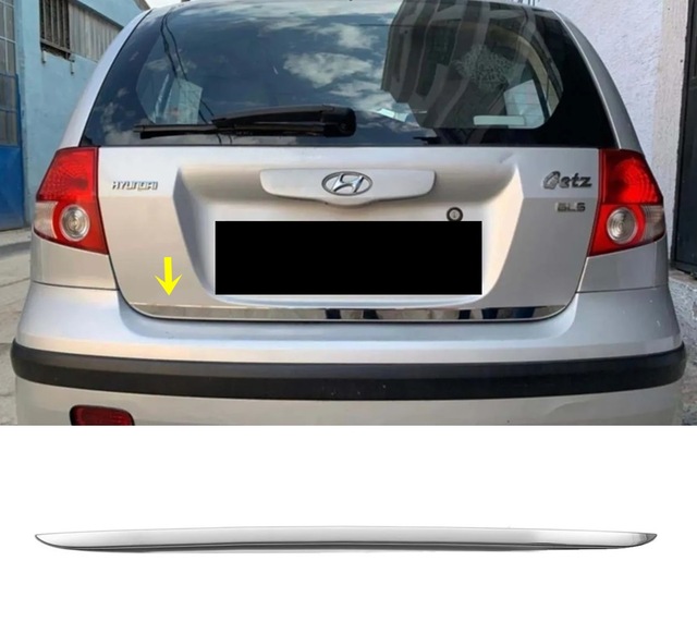 Hyundai Getz Krom Bagaj Alt Çıta 2002 Sonrası P.çelik