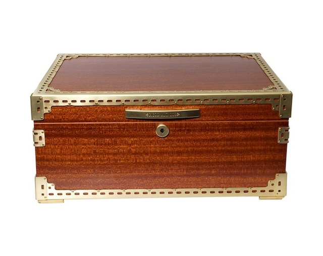 Angelo A. Kahve/gold Ahşap Kaplama Humidor 923013