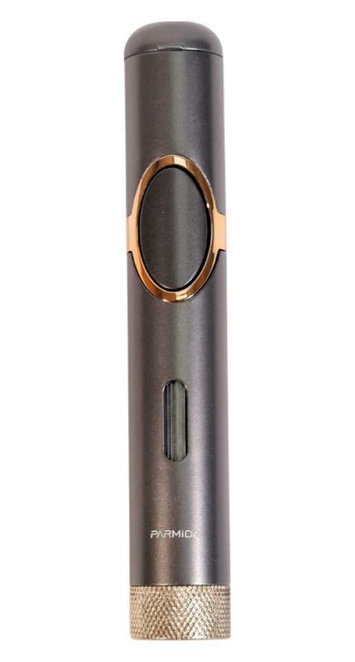 Parmida Tek Torch Pürmüz Delicili Gunmetal Metal Puro Çakmağı - Tr9521
