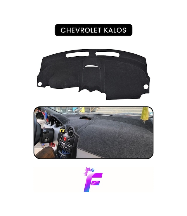 Chevrolet Kalos Torpido Örtüsü Güneşten, Isıdan, Çatlamadan Korur Oto Aksesuar Araca Özel D66 Torpido Halısı