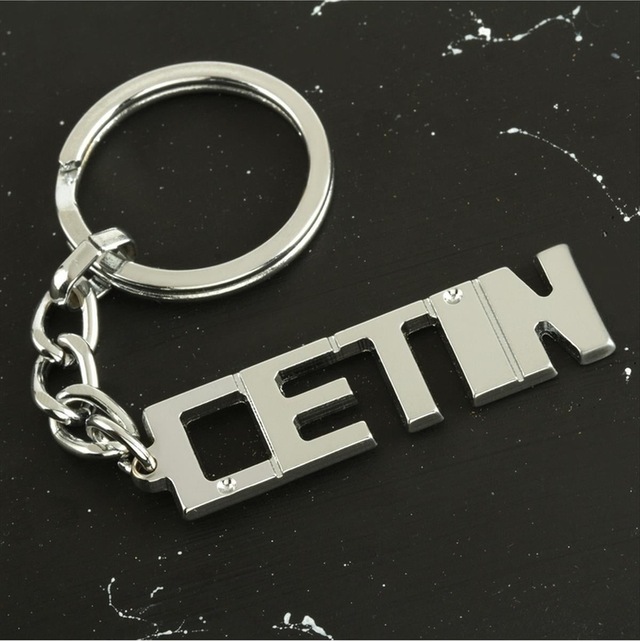 Çetin - 529 - - Spt-gld - İsimli Anahtarlık Çok Renkli