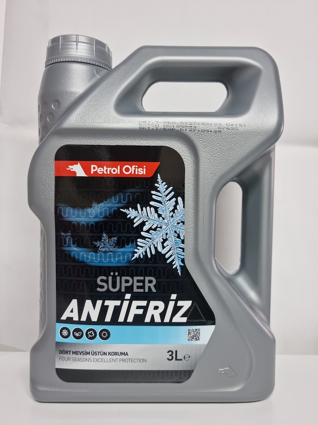 Petrol Ofisi Süper Antifriz 3 Lt - Yeşil Saf Antifriz