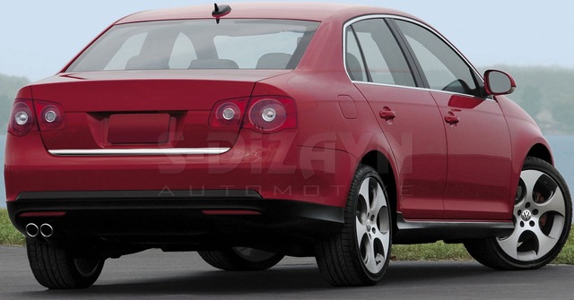 S-Dizayn Vw Jetta Krom Bagaj Alt Çıta 2006-2011 N11.5432