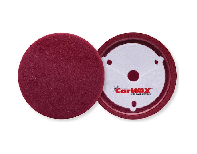 Carwax Pasta Süngeri Ped bordo 19 Cm