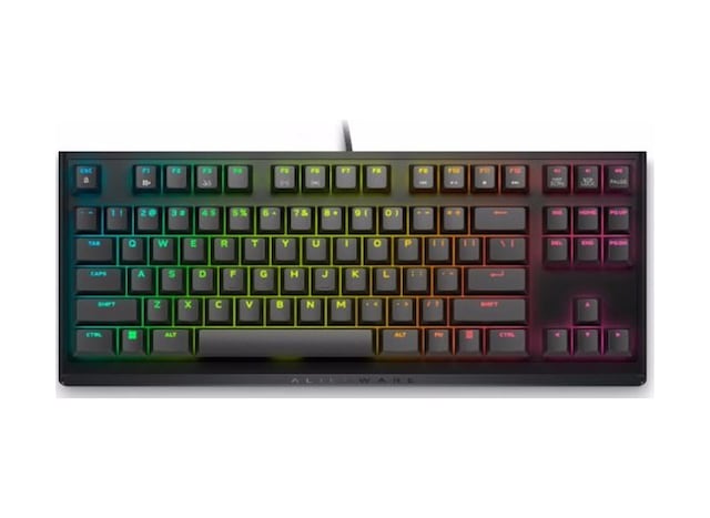 Dell Alienware AW420K TKL Cherry Mx Red Switch Kablolu RGB İngilizce Mekanik Klavye