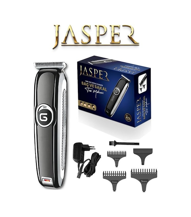Jasper 1011 T Bıçak Saç Sakal Şarjlı Tıraş Makinesi