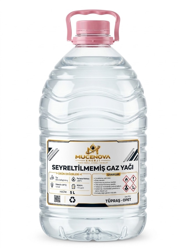 Gaz Lambası Yağı 5 Lt - Motosiklet Zincir Ve Motor Temizleme, Zift Sökücü Sprey, Gaz Lambası Yakıtı Seyreltilmemiş Gaz Lambası Yağı