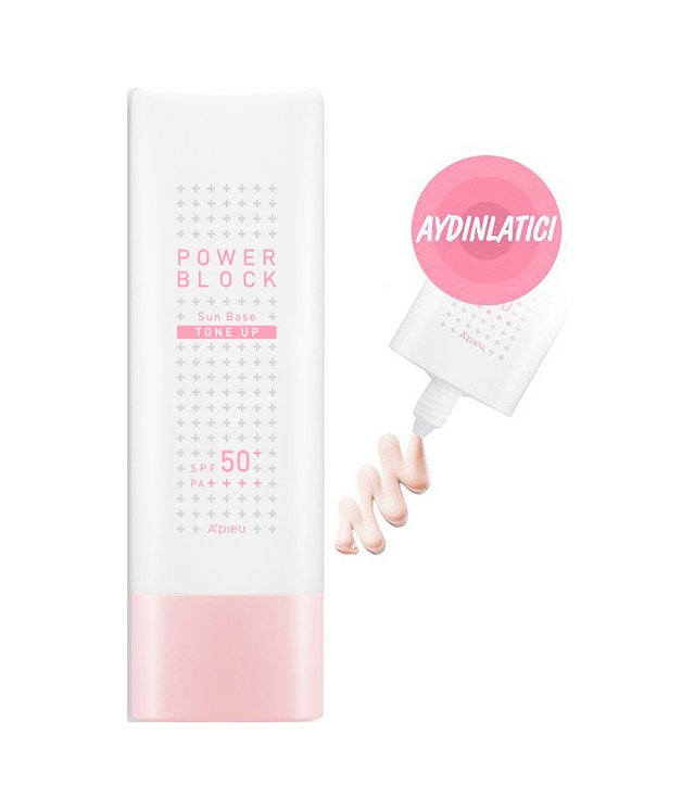 Missha A'PIEU Power Block SPF50+/PA++++ Ton Eşitleyici Aydınlatıcı Güneş Kremi