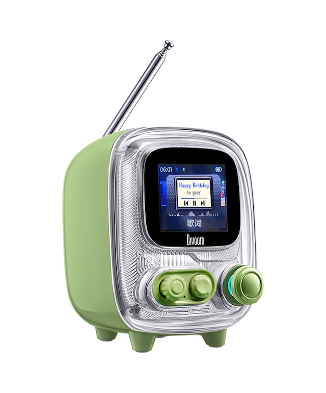 Divoom Tiivoo-2 Fm Radyolu Mini Bluetooth Hoparlör
