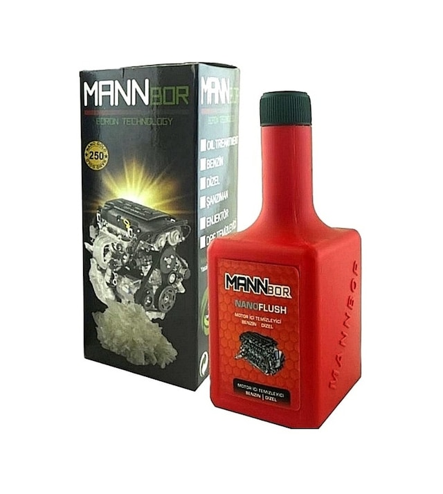 Mannbor Motor İçi Karter Temizleme İlacı 250 Ml