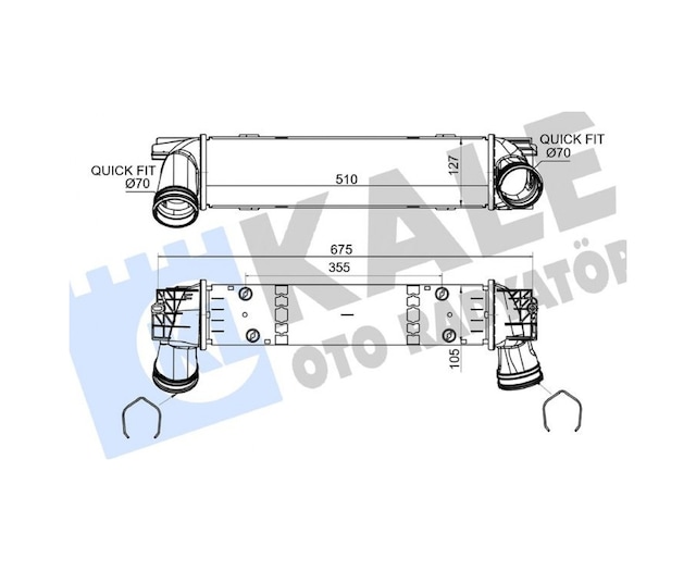 Turbosarj - 329 - Radyatoru Bmw N20 - Dpmıx-hb - E84 E89