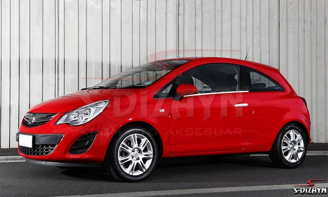 S-Dizayn Opel Corsa D Krom Kapı Kolu 2 Kapı 2007-2014