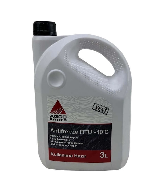 Agco Parts Rtu-40 Derecec Kullanıma Hazır Antifriz 3 Lt
