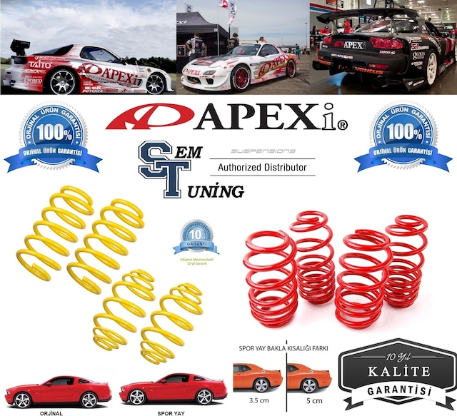 Apexi Renault Megane 1 Spor Yay 1995 - 2002 ( 2.0 Motor Hariç )