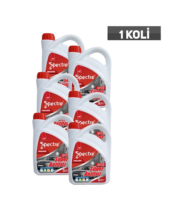 Spectre G12 Kırmızı Antifriz -40 Derece