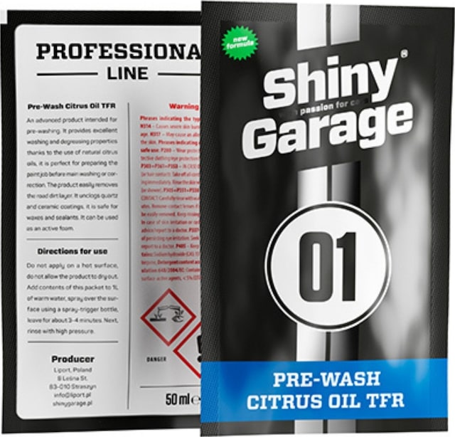 Shiny Garage Tfr Cleaner - Trafik Filmi Sökücü 50ml