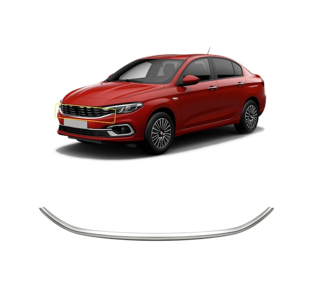 Fiat Egea Sedan Krom Ön Panjur Çıtası 2020 2021 2022 2023 2024