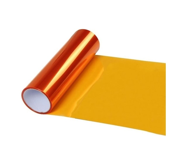 Turuncu Transparan Far Filmi 30 Cm X 1 Metre