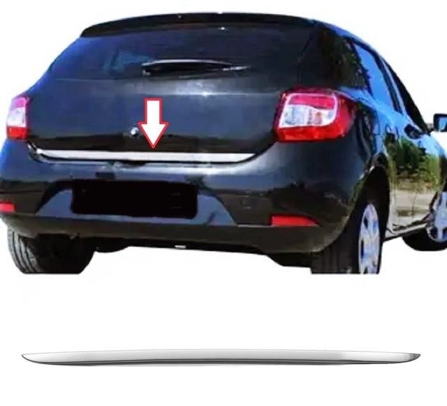 Dacia Sandero Krom Bagaj Alt Çıta P.çelik 2008-2012 Arası