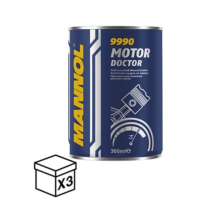 Mn9990-0.30me Motor Doctor Metal 300 Ml 3 Adet