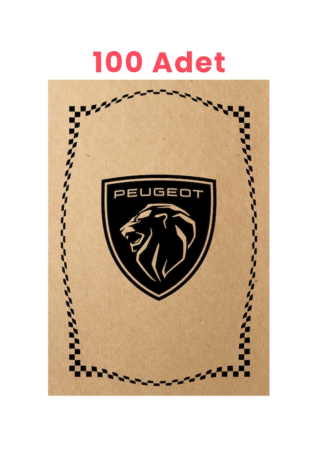 Kraft 120gr Peugeot Oto Paspas Kağıdı 100 Adet - 35x50cm - Kalın