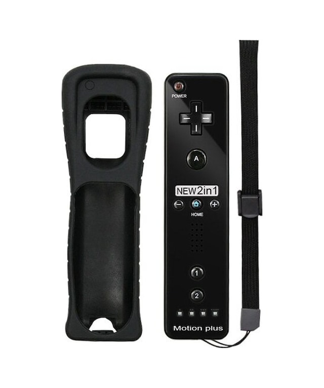 Wii 2 In 1 Remote + Nunchuk Controller Motion Plus