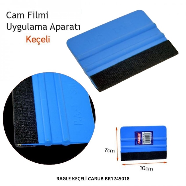 Ragle Keçeli Cam Filmi Çekme Aparatı
