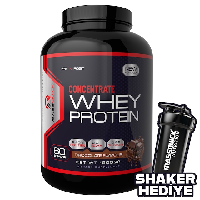 Whey Protein Çikolata Aromalı - 1800g - 60 Servis