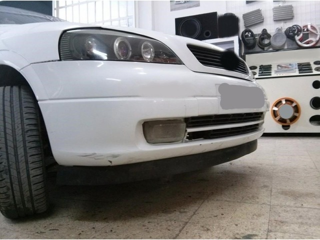 Opel Astra G Uyumlu Body Kit Ön Tampon Eki Kırılmaz Yumuşak Lip Mat Siyah