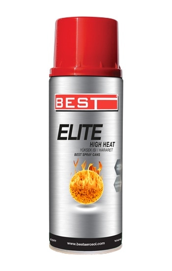 Best 300 Derece Isıya Dayanıklı Kırmızı Sprey Boya 400 ML