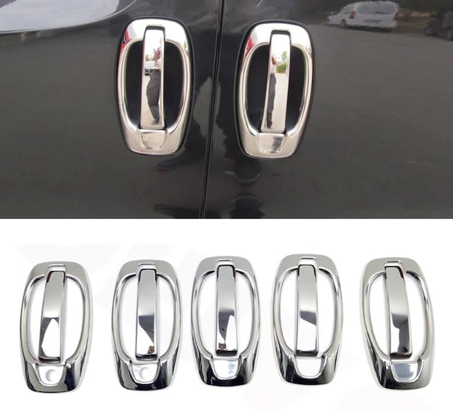 Fiat Doblo 2010 Ve Üzeri Krom Kapı Kolu Set 5 Kapı Pçelik