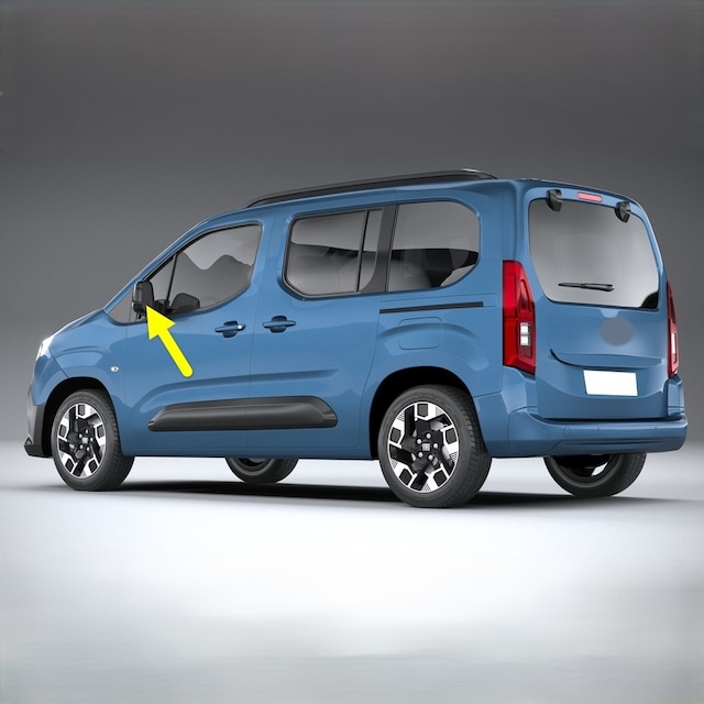 Fiat Doblo 2024-2028 Sol Dış Dikiz Ayna Camı Isıtmalı 155254248