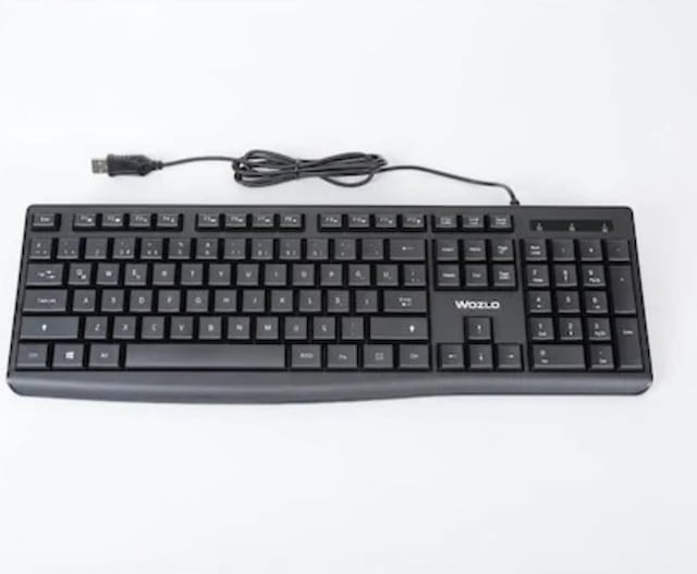 Wozlo WZ-803 Usb Kablolu Yumuşak Tuşlu Q Klavye