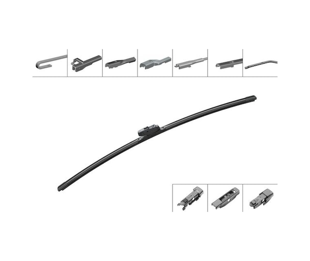 Silecek - 827 - Süpürgesi Aeroeco Muz Tipi 650mm Unıversal 4 - Glblseme - Aparatlı Ae650
