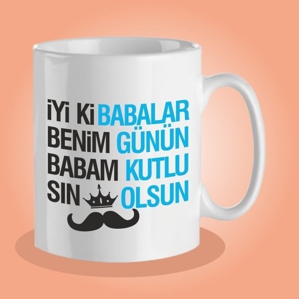 Babalar Günü Kupa Bardak-5